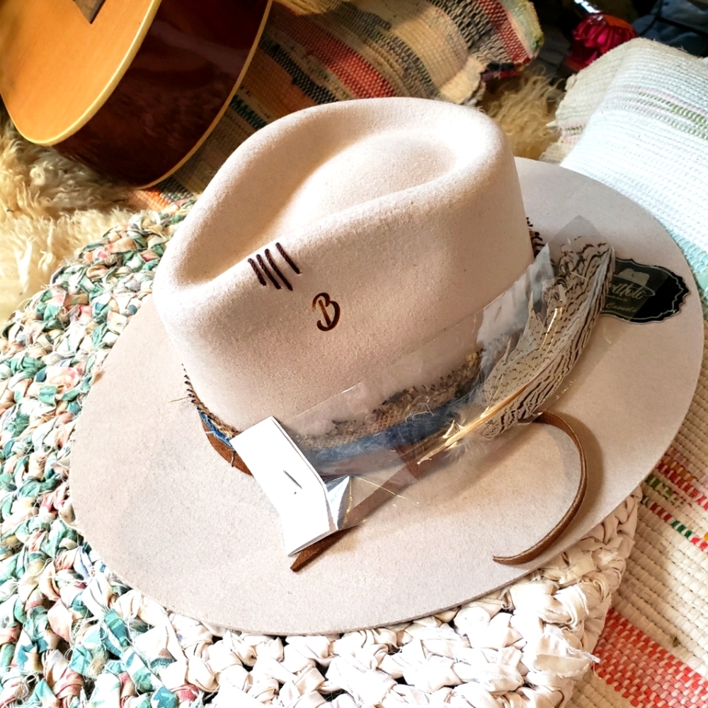 Buckskin felt Brittoli by Montecarlo Hat Co